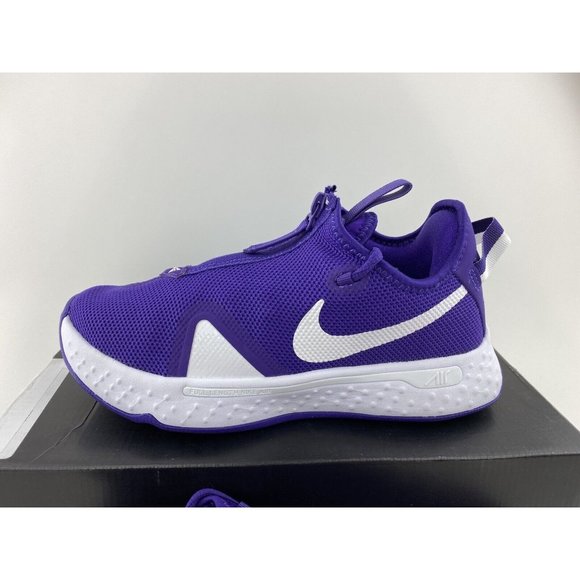 Nike PG 4 Purple White Men's Basketball Shoes Sneakers Paul George - Picture 11 of 12